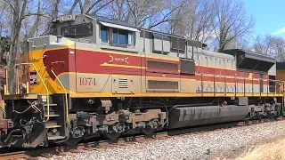 NS "Lackawanna" Heritage EMD SD70ACe On CSX Q438 Train