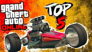 Top 5 WEIRDEST Vehicles | GTA ONLINE | TheGiantWorm