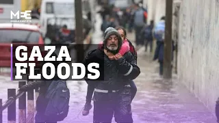 Severe flooding in Gaza