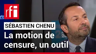 Sébastien Chenu : « La motion de censure est un outil qui nous est donné »