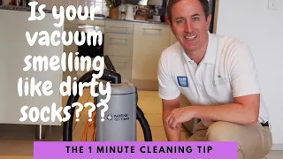 The 1 Minute Cleaning Tip - Making you vacuum smell fresh and clean