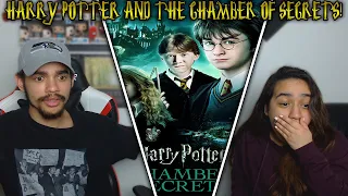 Harry Potter and the Chamber of Secrets (2002) Movie Reaction! FIRST TIME WATCHING!