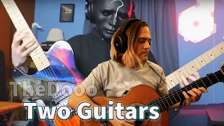 Guitarist Plays TWO GUITARS at once on Omegle - TheDooo Reaction