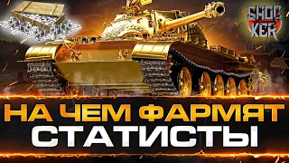 НА ЧЕМ ФАРМЯТ СТАТИСТЫ WORLD OF TANKS