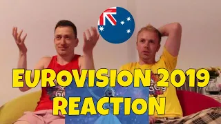 AUSTRALIA EUROVISION 2019 LIVE - Reaction - Kate Miller Heidke - Zero gravity