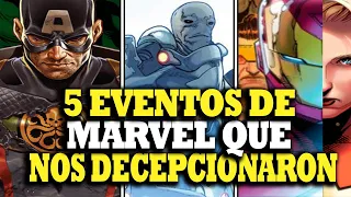 5 Eventos de Marvel que Decepcionaron a los Fans - Datos Banana