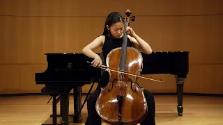 Bach Cello Suite No. 3, Prelude - Evelyn Joung