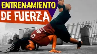 Home training routine to GET STRENGTH with capoeira movements! IN 4 MINUTES! 💪