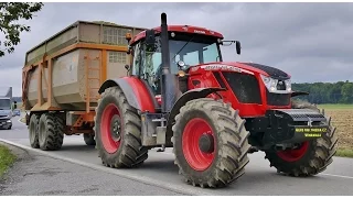 NEW ZETOR  CRYSTAL 160 + Romill 20 Atlant, New Holland FR9060 Silage 2015