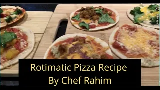 Chef Rahim E22 - Using the Rotimatic to make assorted Pizza