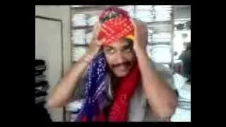 How to wear Rajasthani Safa ( Turban ) Jodhpur INDIA Popular in UK and America