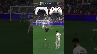 FIFA 22 | MESSI FREE KICK #fifa #fifa22 #shorts #football