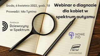 Webinar o diagnozie dla kobiet w spektrum autyzmu