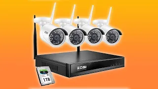 Zosi Wireless NVR Security Camera System 1080P IP Camera System