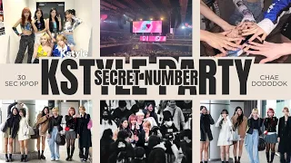 SECRET NUMBER IN KSTYLE PARTY: THE ANTIDOTE TO LOCKEY