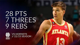 Bogdan Bogdanovic 28 pts 7 threes 9 rebs vs Hornets 22/23 season