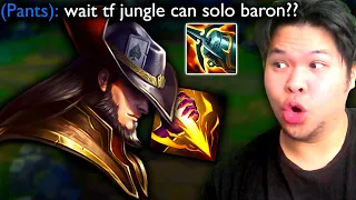 Full Crit Twisted Fate but I'm Jungling and can solo baron (1 shot everyone with Cards)