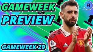 FPL DGW 29 PREVIEW | BEST FREE HIT TEAM & BEST ASSETS FOR BB 29 | FANTASY PREMIER LEAGUE 2022/23