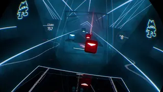 PSVR Beat Saber: Overkill - RIOT - Almost a Full Combo (Expert+)