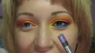 STARBURSTS Tropical Eyes using Beauty from the Earth Makeup