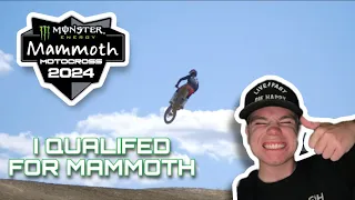 I QUALIFIED FOR MAMMOTH!