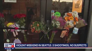 No new details following trio of Seattle shootings leaves locals on edge | FOX 13 Seattle