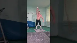 Snatch 34 kg 241 reps in 12 min - Morozov Igor