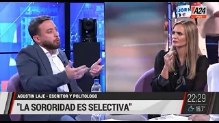 "El feminismo no ha salvado a las mujeres" Agustín Laje en #VivianaConVos 25 03 2022