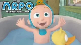 ARPO The Robot For All Kids - Bath time Blues | | 어린이를위한 만화