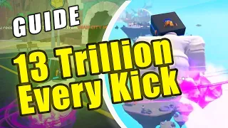 How to Kick for 13 Trillion in Goal Kick Simulator | Roblox