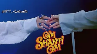 Om Shanti Om Trailer ft. Taekook || BTS ||