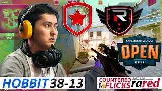 HObbit 38-13 / Gambit vs Rise Nation / DreamHack Open Winter 2017 - Group A