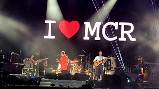 Liam Gallagher Manchester 4/6/17 live forever with Chris Martin