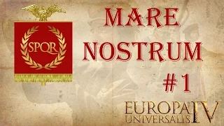 Europa Universalis 4 Restoration of Rome and Mare Nostrum achievement run as Austria 1