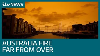 Crisis far from over as Australia's wildfires turn New Zealand sky bright orange | ITV News