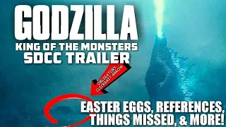 GODZILLA: King of the Monsters SDCC Trailer - Easter Eggs, References, Things Missed, & More!