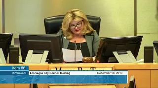 CLV 12-18-2019 City Council Meeting