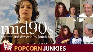 Mid90s Official Trailer - Nadia Sawalha & Family Reaction & Review