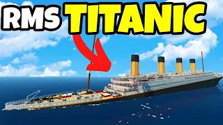 Sinking The RMS Titanic In Stormworks