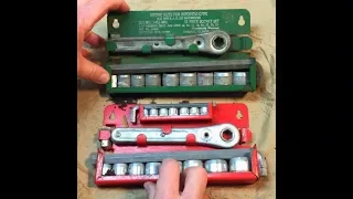 Restoration of Vintage Indestro Socket Sets.