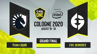 CS:GO - Evil Geniuses vs. Team Liquid [Mirage] Map 4 - ESL One Cologne 2020 - Grand Final - NA