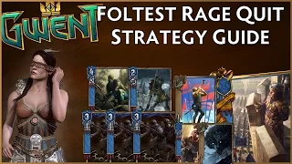 Gwent Strats: Foltest Rage Quit Strategy | Gwent: The Witcher Card Game (Closed Beta)