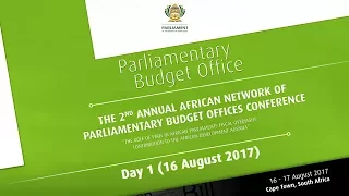 African Parliamentary Budget Offices Network - 16 August 2017,9am