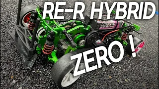 🤓RE-R HYBRID ZERO Review , Shakedown [RC DRIFT CARS]
