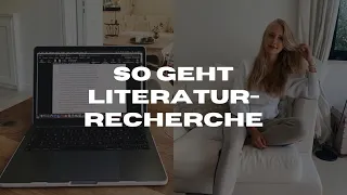 Effektive Literaturrecherche - so gelingts l Wissenschaftliche Arbeit