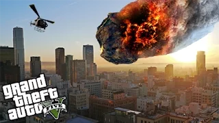 GTA 5 Mods - INSANE METEOR SHOWER MOD! (GTA 5 Mod Gameplay)