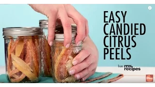 How to Make Candied Citrus Peels | MyRecipes