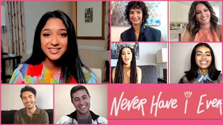 NEVER HAVE I EVER Season 2 Cast Interviews - Maitreyi, Darren, Jaren, Lee, Megan, Poorna & Richa!