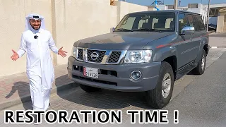 Restoring the Nissan Patrol Safari 2008 for Qatar Custom Show 2023 | Part 1