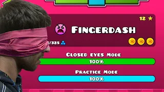 Geometry Dash - Level 21 Fingerdash Closed Eyes